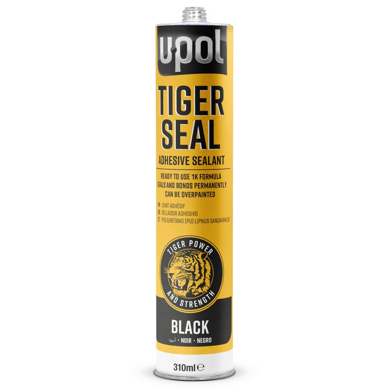 لاصق/ختم U-Pol Products 0727 بلاك تايجر - عبوة 310 مل